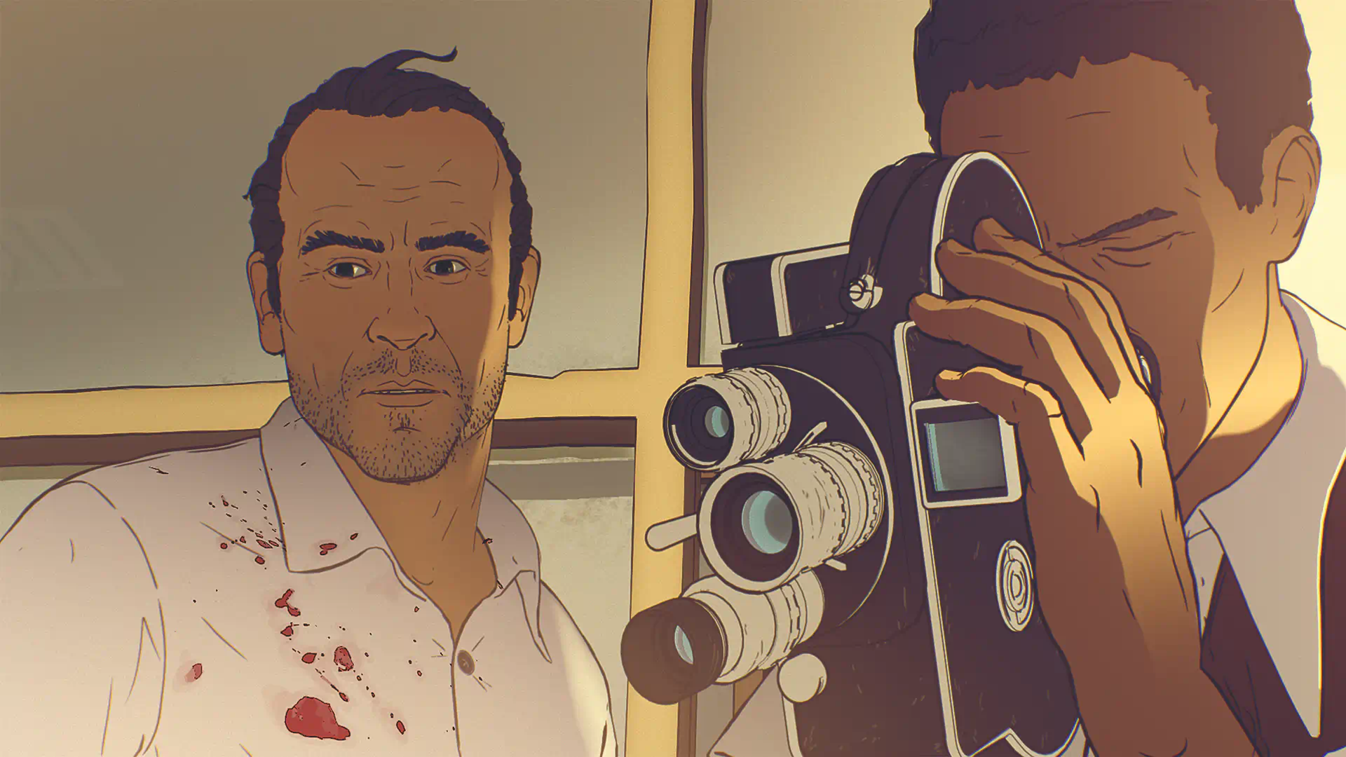 A still image from Another Day of Life
